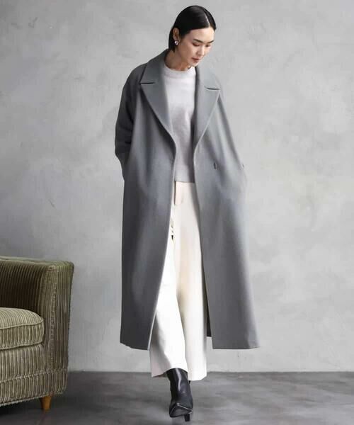 MICHEL KLEIN / ミッシェルクラン その他アウター | Super100ウールロングチェスターコート | 詳細1