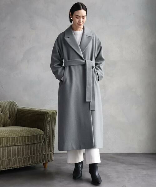 MICHEL KLEIN / ミッシェルクラン その他アウター | Super100ウールロングチェスターコート | 詳細16