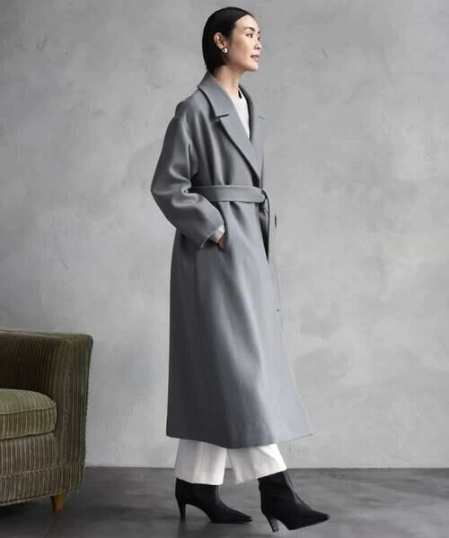 MICHEL KLEIN / ミッシェルクラン その他アウター | Super100ウールロングチェスターコート | 詳細17