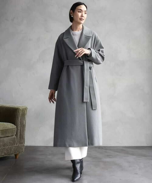 MICHEL KLEIN / ミッシェルクラン その他アウター | Super100ウールロングチェスターコート | 詳細18
