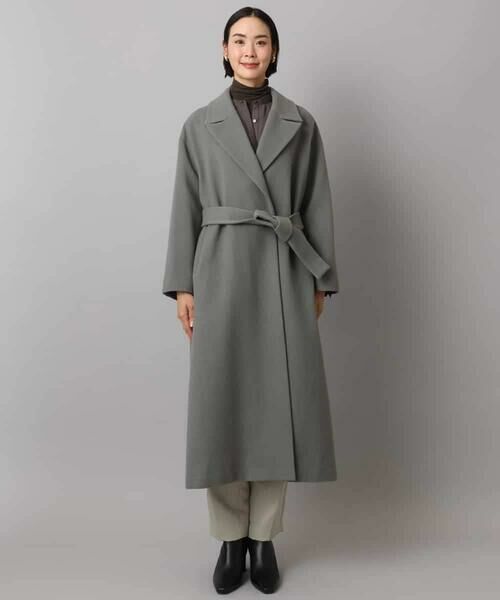 MICHEL KLEIN / ミッシェルクラン その他アウター | Super100ウールロングチェスターコート | 詳細22