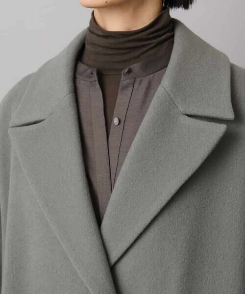 MICHEL KLEIN / ミッシェルクラン その他アウター | Super100ウールロングチェスターコート | 詳細29