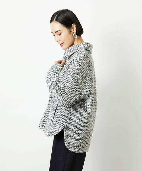 MICHEL KLEIN / ミッシェルクラン その他アウター | ファンシーツイードCPOジャケット | 詳細19