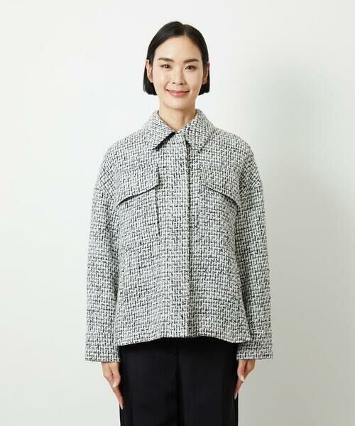 MICHEL KLEIN / ミッシェルクラン その他アウター | ファンシーツイードCPOジャケット | 詳細24