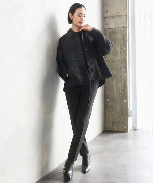 MICHEL KLEIN / ミッシェルクラン その他アウター | ファンシーツイードCPOジャケット | 詳細16