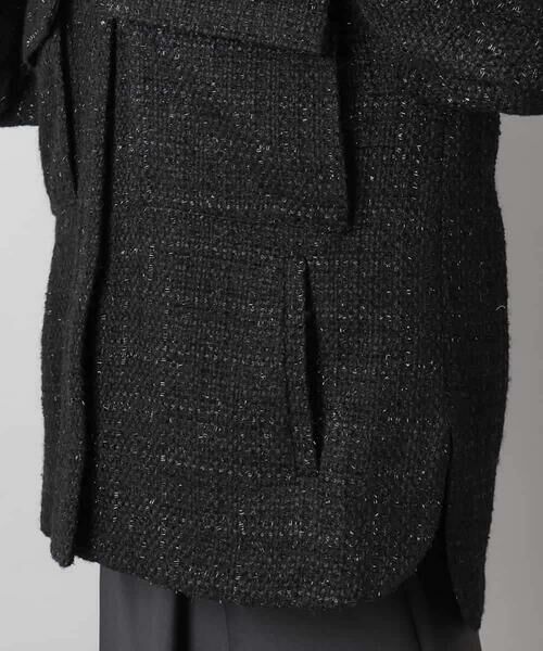 MICHEL KLEIN / ミッシェルクラン その他アウター | ファンシーツイードCPOジャケット | 詳細25