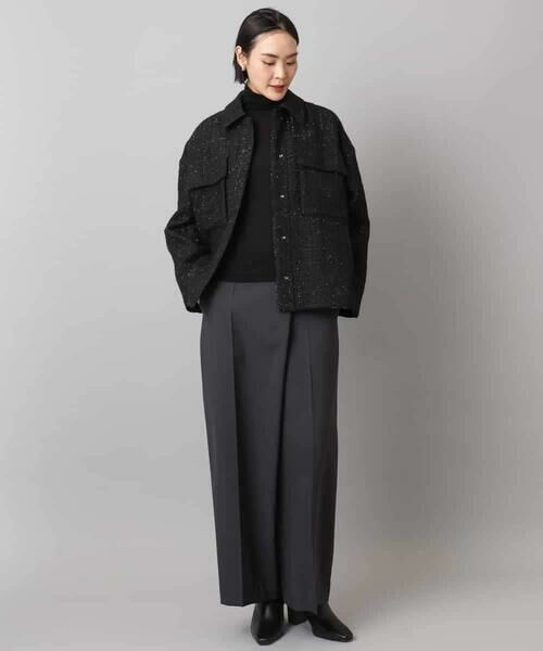 MICHEL KLEIN / ミッシェルクラン その他アウター | ファンシーツイードCPOジャケット | 詳細3