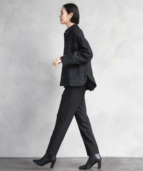 MICHEL KLEIN / ミッシェルクラン その他アウター | ファンシーツイードCPOジャケット | 詳細4