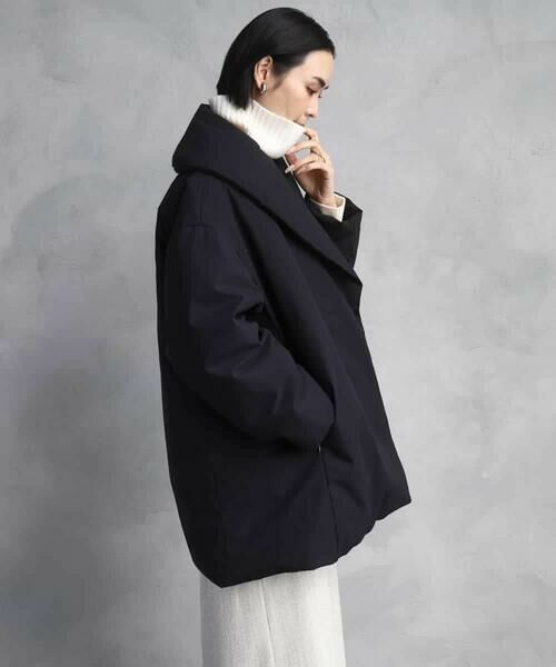 MICHEL KLEIN / ミッシェルクラン ダウンジャケット・ベスト | ［撥水加工］ショールカラーダウンコート | 詳細22