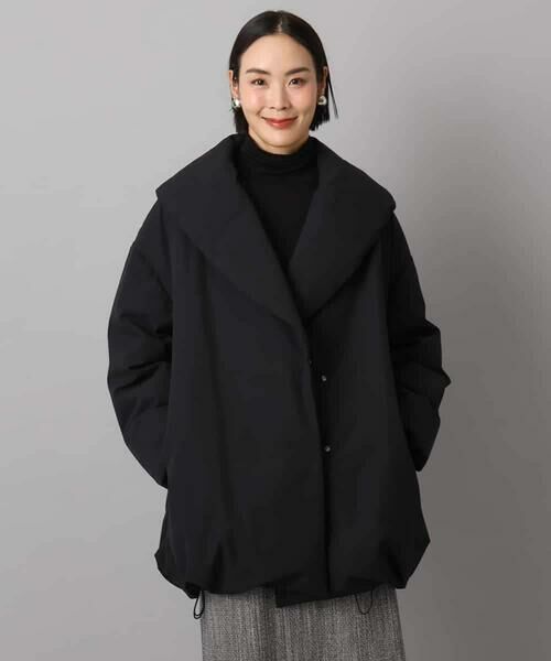 MICHEL KLEIN / ミッシェルクラン ダウンジャケット・ベスト | ［撥水加工］ショールカラーダウンコート | 詳細26