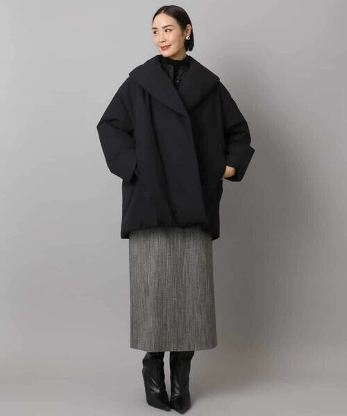 MICHEL KLEIN / ミッシェルクラン ダウンジャケット・ベスト | ［撥水加工］ショールカラーダウンコート | 詳細30