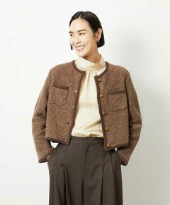 MICHEL KLEIN / ミッシェルクラン シャツ・ブラウス | ギャザーディテールブラウス