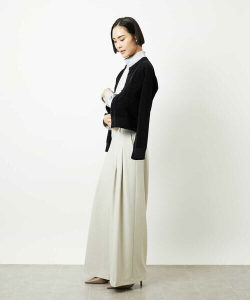 MICHEL KLEIN / ミッシェルクラン シャツ・ブラウス | ギャザーディテールブラウス | 詳細11