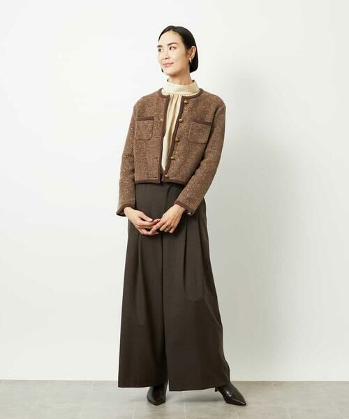 MICHEL KLEIN / ミッシェルクラン シャツ・ブラウス | ギャザーディテールブラウス | 詳細13