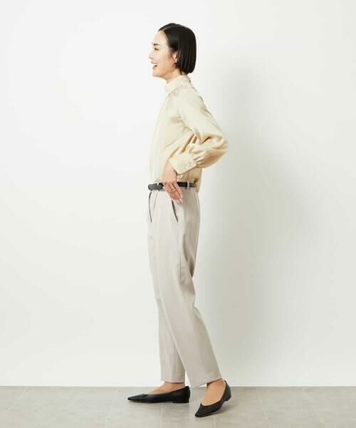 MICHEL KLEIN / ミッシェルクラン シャツ・ブラウス | ギャザーディテールブラウス | 詳細26