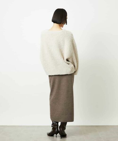 MICHEL KLEIN / ミッシェルクラン シャツ・ブラウス | プードルボアプルオーバー | 詳細11