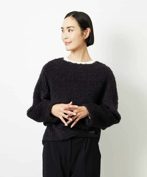 MICHEL KLEIN / ミッシェルクラン シャツ・ブラウス | プードルボアプルオーバー | 詳細17