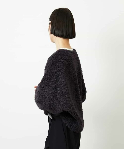 MICHEL KLEIN / ミッシェルクラン シャツ・ブラウス | プードルボアプルオーバー | 詳細19