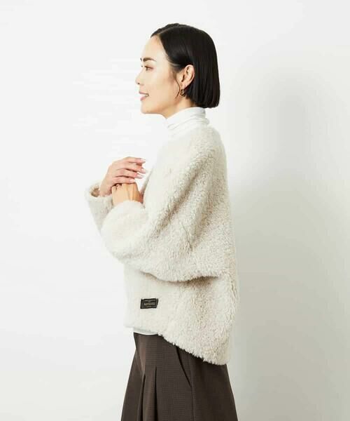 MICHEL KLEIN / ミッシェルクラン シャツ・ブラウス | プードルボアプルオーバー | 詳細2