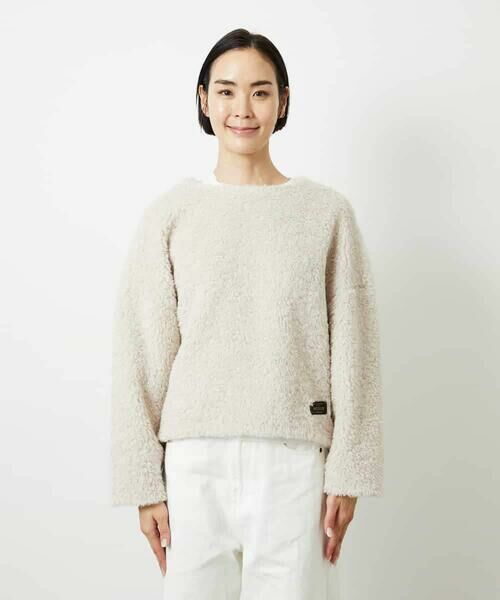 MICHEL KLEIN / ミッシェルクラン シャツ・ブラウス | プードルボアプルオーバー | 詳細27