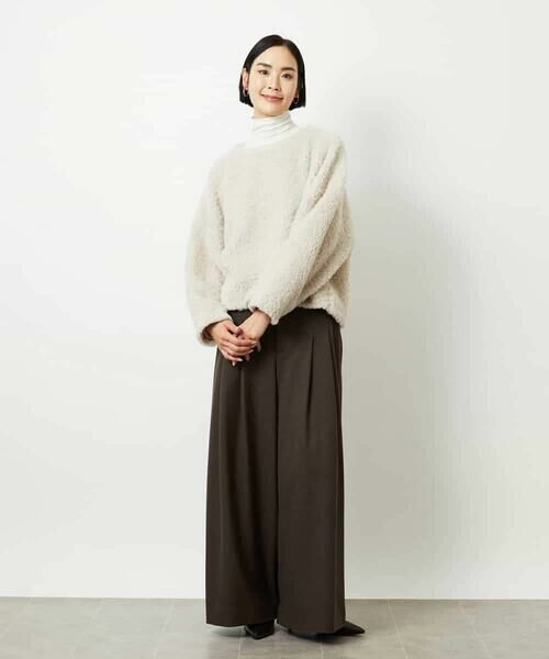 MICHEL KLEIN / ミッシェルクラン シャツ・ブラウス | プードルボアプルオーバー | 詳細3