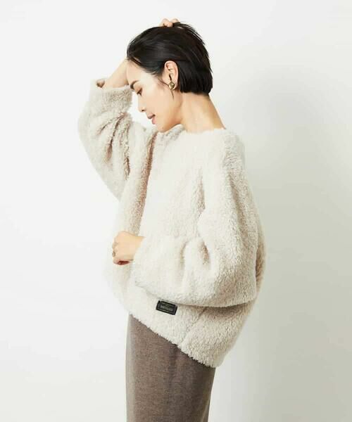 MICHEL KLEIN / ミッシェルクラン シャツ・ブラウス | プードルボアプルオーバー | 詳細7