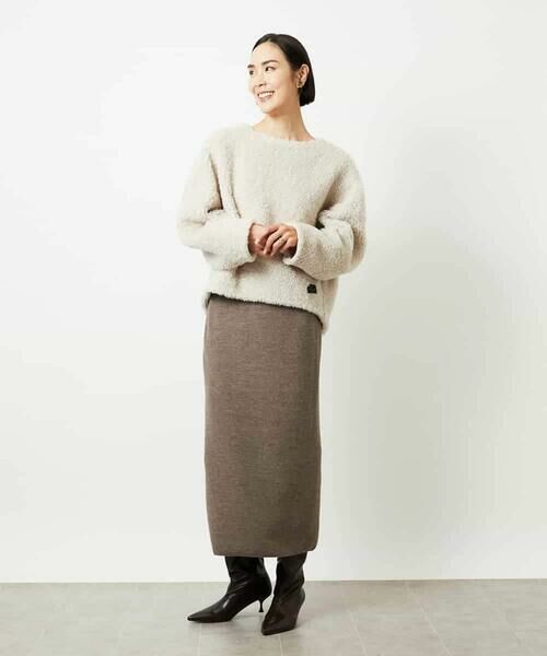 MICHEL KLEIN / ミッシェルクラン シャツ・ブラウス | プードルボアプルオーバー | 詳細9