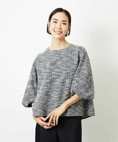 MICHEL KLEIN / ミッシェルクラン シャツ・ブラウス | ツィードライクプルオーバー