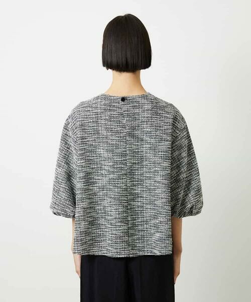 MICHEL KLEIN / ミッシェルクラン シャツ・ブラウス | ツィードライクプルオーバー | 詳細13