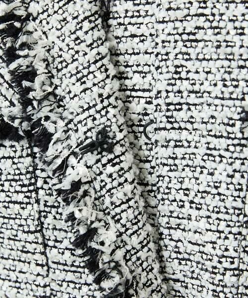 MICHEL KLEIN / ミッシェルクラン セットアップ | [セットアップ対応]ファンシーツイードロングジャケット | 詳細28