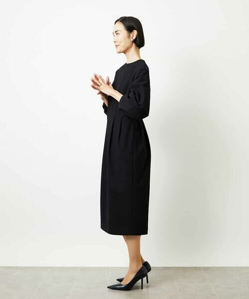 MICHEL KLEIN / ミッシェルクラン ロング・マキシ丈ワンピース | ［オケージョン/セレモニー］スリーブコンシャスワンピース | 詳細11