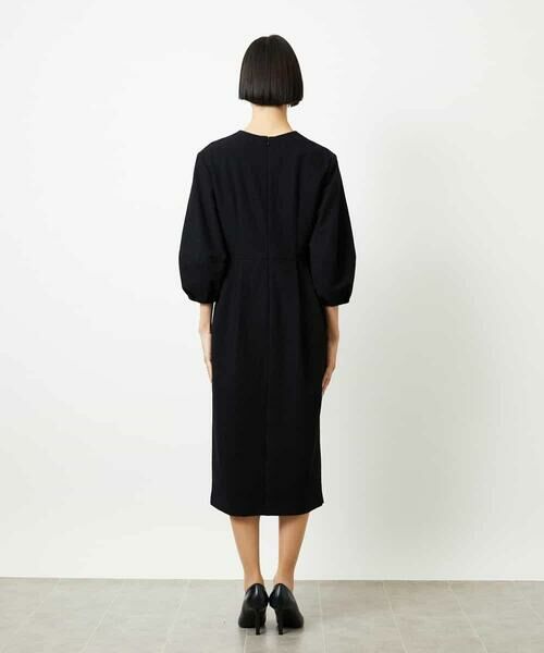 MICHEL KLEIN / ミッシェルクラン ロング・マキシ丈ワンピース | ［オケージョン/セレモニー］スリーブコンシャスワンピース | 詳細17