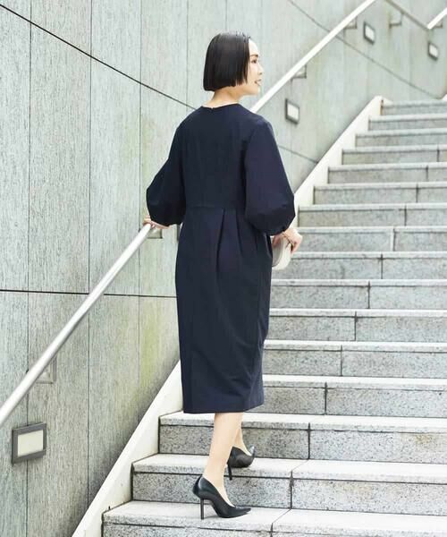 MICHEL KLEIN / ミッシェルクラン ロング・マキシ丈ワンピース | ［オケージョン/セレモニー］スリーブコンシャスワンピース | 詳細3