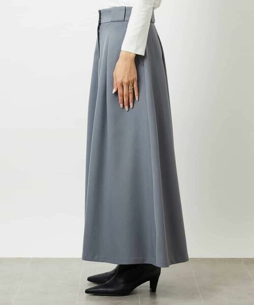 MICHEL KLEIN / ミッシェルクラン ロング・マキシ丈スカート | ミモレ丈Aラインスカート | 詳細10