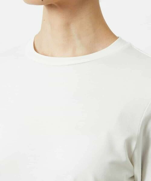 MICHEL KLEIN / ミッシェルクラン カットソー | ［レイヤードに最適］シアークルーネックPO | 詳細20