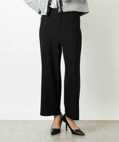 MICHEL KLEIN / ミッシェルクラン その他パンツ | ［定番人気］ストレッチ裏起毛ワイドパンツ