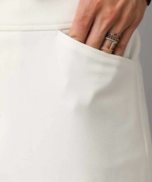 MICHEL KLEIN / ミッシェルクラン その他パンツ | ［定番人気］ストレッチ裏起毛ワイドパンツ | 詳細26