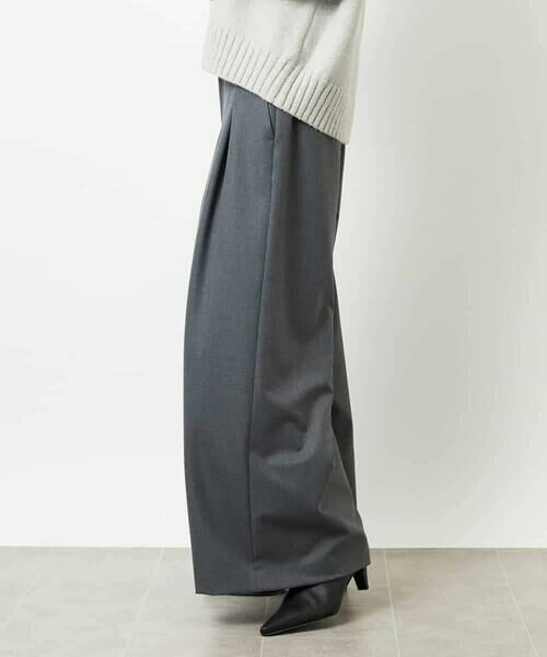 MICHEL KLEIN / ミッシェルクラン その他パンツ | 2タックワイドパンツ | 詳細11