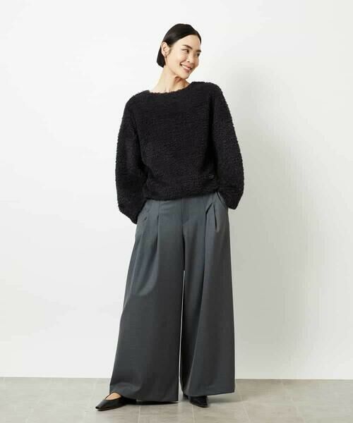 MICHEL KLEIN / ミッシェルクラン その他パンツ | 2タックワイドパンツ | 詳細19