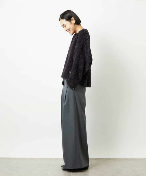 MICHEL KLEIN / ミッシェルクラン その他パンツ | 2タックワイドパンツ | 詳細20