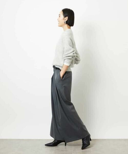 MICHEL KLEIN / ミッシェルクラン その他パンツ | 2タックワイドパンツ | 詳細24