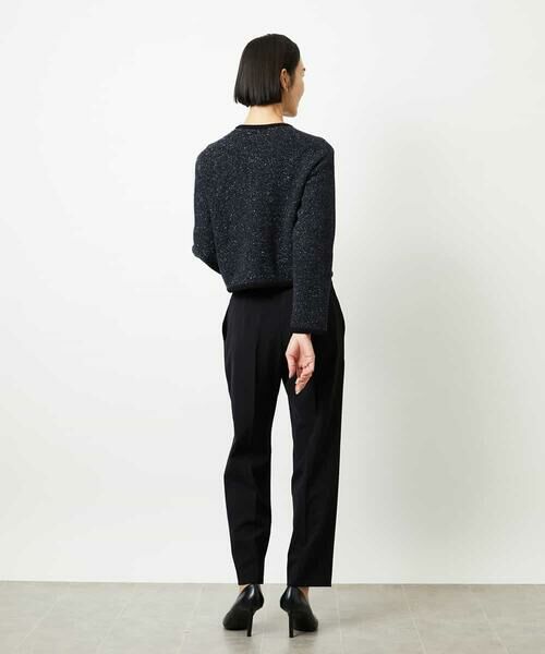 MICHEL KLEIN / ミッシェルクラン カーディガン・ボレロ | ツィード調モールニットジャケット | 詳細17