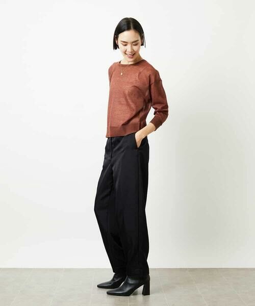 MICHEL KLEIN / ミッシェルクラン カーディガン・ボレロ | 2WAYシアーニットカーディガン | 詳細16