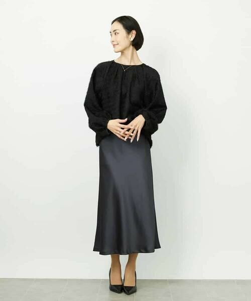 MICHEL KLEIN / ミッシェルクラン シャツ・ブラウス | [セットアップ対応]袖ボリュームブラウス | 詳細10