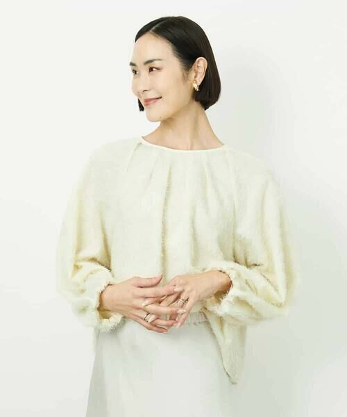 MICHEL KLEIN / ミッシェルクラン シャツ・ブラウス | [セットアップ対応]袖ボリュームブラウス | 詳細11