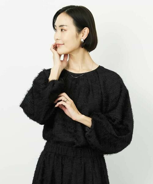 MICHEL KLEIN / ミッシェルクラン シャツ・ブラウス | [セットアップ対応]袖ボリュームブラウス | 詳細5