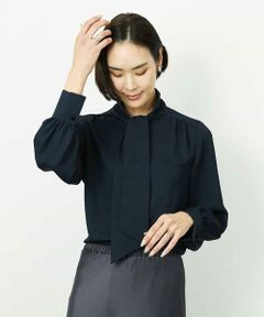 MICHEL KLEIN / ミッシェルクラン シャツ・ブラウス | ボウタイブラウス