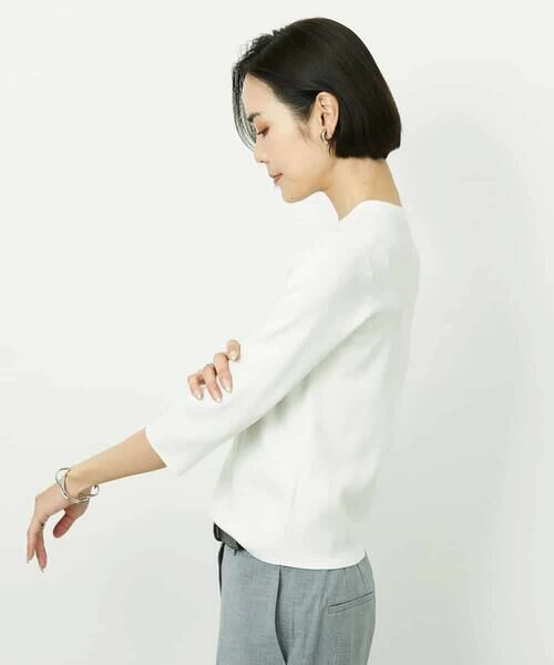 MICHEL KLEIN / ミッシェルクラン ニット・セーター | [アンサンブル対応]コンパクトニットプルオーバー | 詳細2