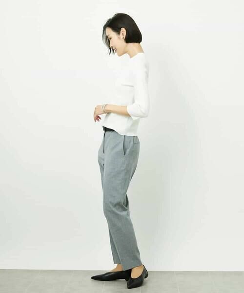 MICHEL KLEIN / ミッシェルクラン ニット・セーター | [アンサンブル対応]コンパクトニットプルオーバー | 詳細5