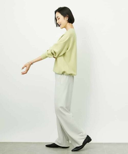 MICHEL KLEIN / ミッシェルクラン ニット・セーター | ドロストラグランニットプルオーバー | 詳細10